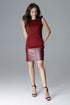Short dress model 128515
